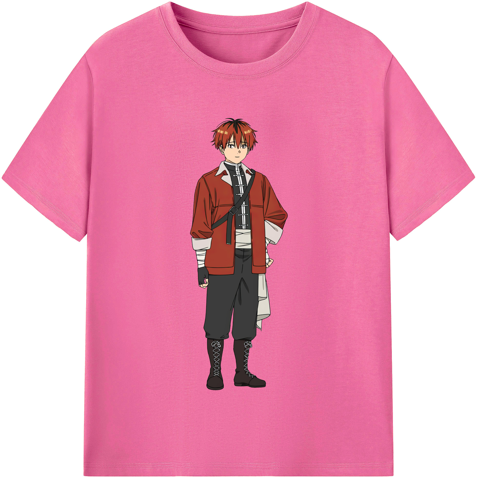 （画像用） 葬送のフリーレン Frieren レディースカジュアルプリントTシャツ（綿100％）